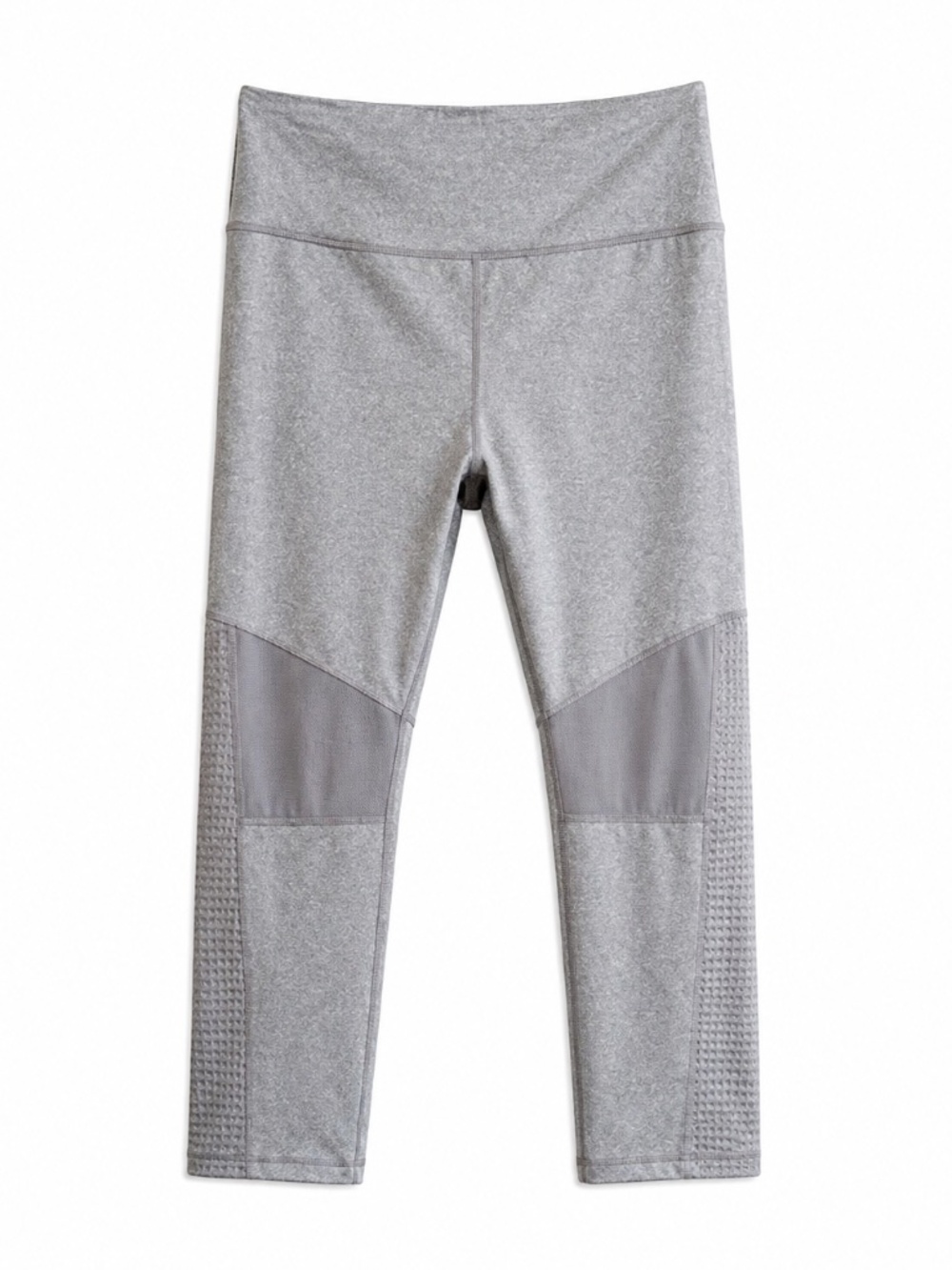 High-Rise Performance Leggings in Light Gray